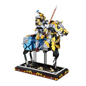 1247 PCS Medieval Knight Warhorse Model Building Block Bricks Toy DIY Bricks Toys for Kids Adults Boy