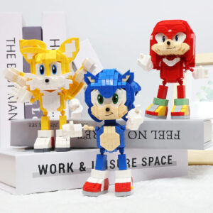 3d Mini Cartoon Character Building Block Toys Puzzle Assembly Toys