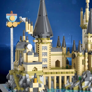 Plastic Castle DIY Play House 1:64 Stacking Model Building Blocks Boxed Animal-Themed Anime Toys for Kids