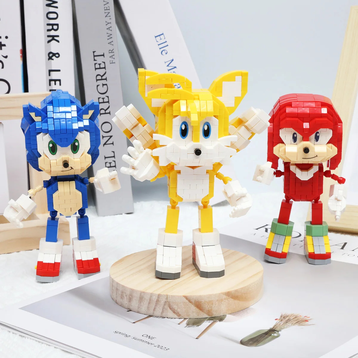 3d Mini Cartoon Character Building Block Toys Puzzle Assembly Toys - Image 3