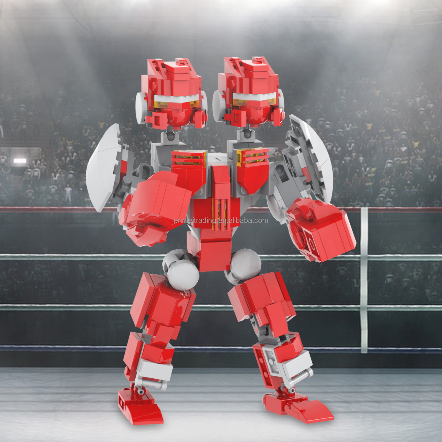 Real Steel Mecha Model Plastic Building Blocks Sets for Kids Puzzle Toys - Image 4