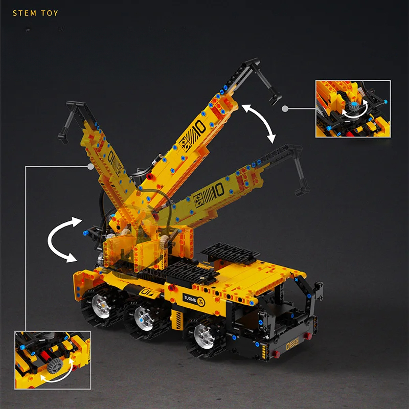 5 in 1 STEM Building Block Kid Assemble Programming APP Remote Control Building Toy Educational Set Toy - Image 3